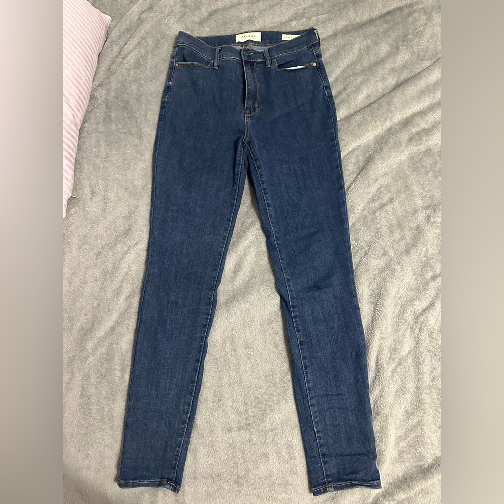 PacSun Dark Blue Women Super High Rise Jegging Jeans Size 26